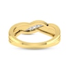 Thumbnail Image 3 of Now + Forever Diamond Anniversary Band 1/6 ct tw Round-cut 10K Yellow Gold