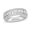 Thumbnail Image 1 of Neil Lane Premiere Diamond Anniversary Ring 1-1/6 ct tw Pear/Round 14K White Gold