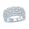 Thumbnail Image 0 of Diamond Anniversary Ring 1 ct tw Round-cut 14K White Gold