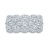 Thumbnail Image 2 of Diamond Anniversary Ring 1 ct tw Round-cut 14K White Gold