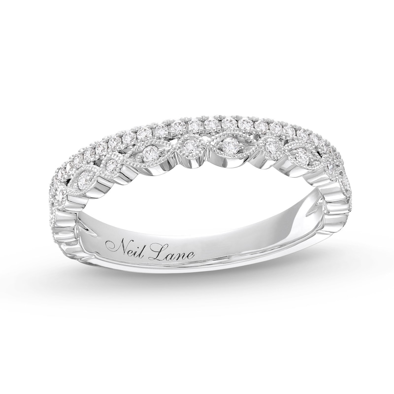 Neil Lane Diamond Anniversary Ring 1/4 ct tw Round-cut 14K White Gold