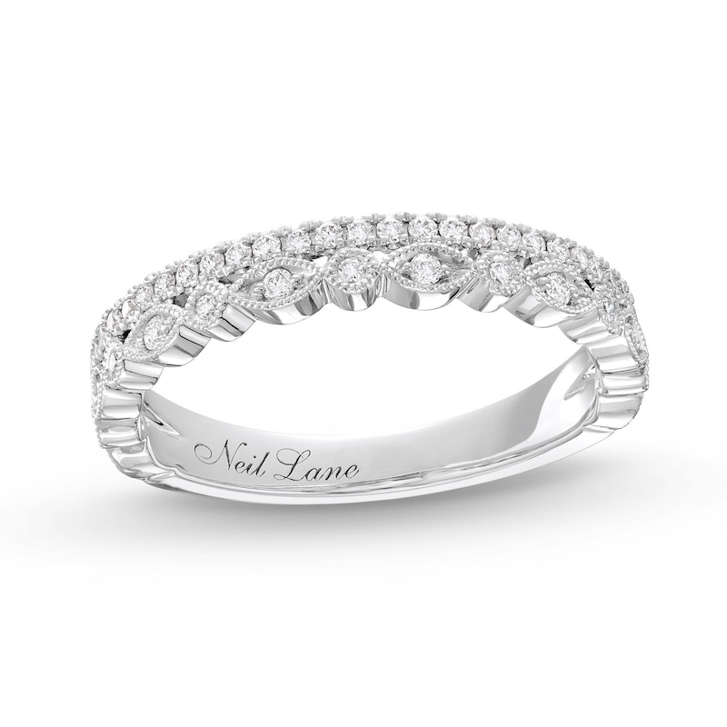 Main Image 1 of Neil Lane Diamond Anniversary Ring 1/4 ct tw Round-cut 14K White Gold