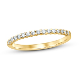 Now + Forever Diamond Anniversary Ring 1/6 ct tw Round-cut 10K Yellow Gold