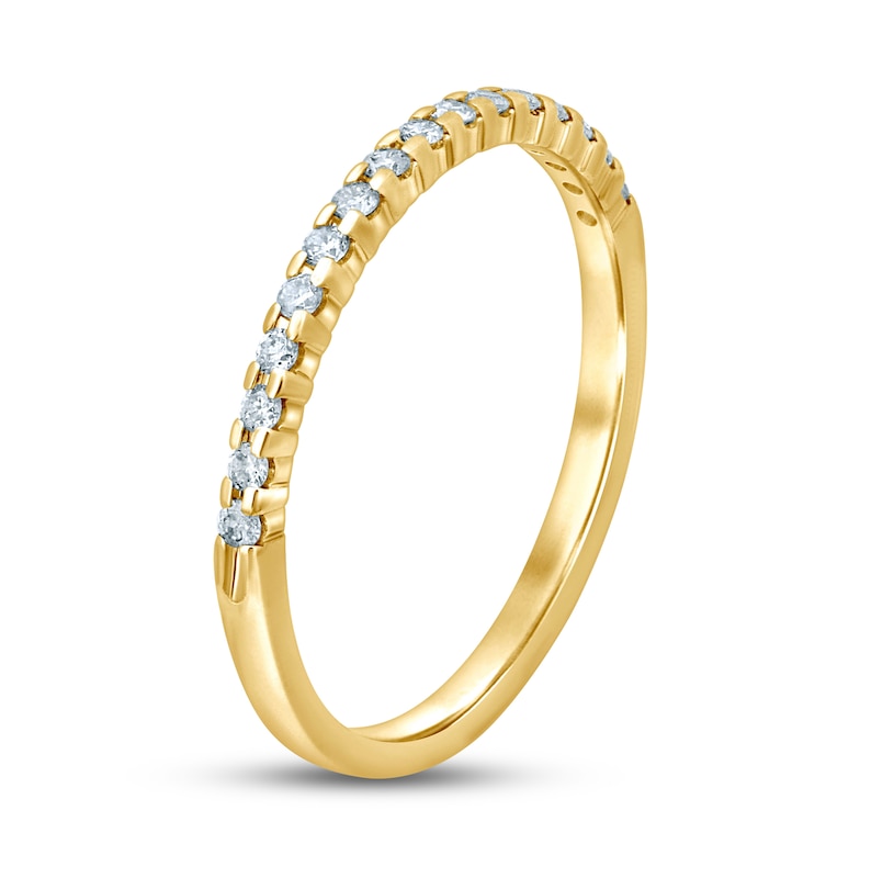Main Image 2 of Now + Forever Diamond Anniversary Ring 1/6 ct tw Round-cut 10K Yellow Gold