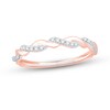 Thumbnail Image 1 of Now + Forever Diamond Anniversary Ring 1/15 ct tw Round-cut 10K Rose Gold