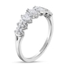 Thumbnail Image 1 of Diamond Anniversary Ring 3/8 ct tw Round/Marquise 14K White Gold