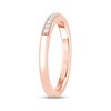 Thumbnail Image 1 of Diamond Anniversary Band 1/8 ct tw Round-cut 10K Rose Gold