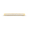 Thumbnail Image 2 of Diamond Anniversary Band 1/8 ct tw Round-cut 10K Yellow Gold