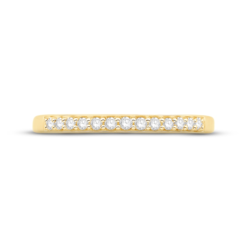 Diamond Anniversary Band 1/8 ct tw Round-cut 10K Yellow Gold