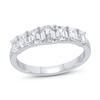 Thumbnail Image 0 of Diamond Anniversary Ring 1-1/2 ct tw Emerald-cut 14K White Gold