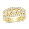 Thumbnail Image 1 of Now + Forever Diamond Anniversary Ring 1 ct tw Round-cut 10K Yellow Gold