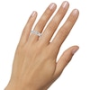 Thumbnail Image 1 of Diamond Anniversary Ring 1/6 ct tw Round-cut 10K White Gold