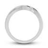 Thumbnail Image 3 of Diamond Anniversary Ring 1/6 ct tw Round-cut 10K White Gold