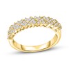 Thumbnail Image 0 of Diamond Anniversary Band 1/3 ct tw Baguette/Round-Cut 10K Rose Gold