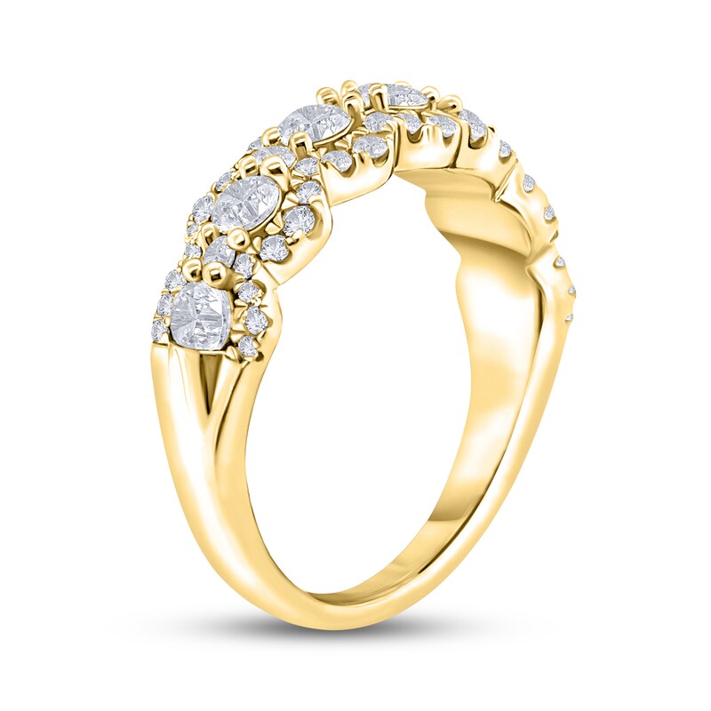 Diamond Anniversary Band 1 ct tw Round-Cut 14K Yellow Gold