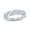 Thumbnail Image 0 of Monique Lhuillier Bliss Diamond Wedding Band 1-1/4 ct tw Pear & Round-cut 18K White Gold