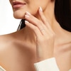 Thumbnail Image 5 of Monique Lhuillier Bliss Diamond Contour Wedding Band 1/4 ct tw Round-cut 18K White Gold