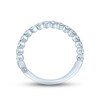 Thumbnail Image 3 of Monique Lhuillier Bliss Diamond Wedding Band 3/4 ct tw Round-cut 18K White Gold