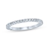 Thumbnail Image 0 of Monique Lhuillier Bliss Diamond Wedding Band 1/4 ct tw Round-cut 18K White Gold