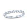 Thumbnail Image 0 of Monique Lhuillier Bliss Diamond Wedding Band 1/2 ct tw Marquise & Round-cut 18K White Gold