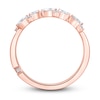 Thumbnail Image 3 of Monique Lhuillier Bliss Diamond Anniversary Band 1/2 ct tw Round & Marquise-cut 18K Rose Gold