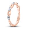 Thumbnail Image 2 of Monique Lhuillier Bliss Diamond Anniversary Band 1/2 ct tw Marquise & Round-cut 18K Rose Gold