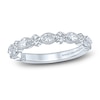 Thumbnail Image 1 of Monique Lhuillier Bliss Diamond Anniversary Band 1/2 ct tw Marquise & Round-cut 18K White Gold
