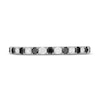 Thumbnail Image 3 of Neil Lane Black & White Diamond Anniversary Ring 1/2 ct tw Round-cut 14K White Gold