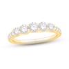 Thumbnail Image 1 of Diamond Anniversary Ring 1/2 ct tw Round-cut 10K Yellow Gold