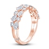 Thumbnail Image 1 of Monique Lhuillier Bliss Diamond Wedding Band 1-1/4 ct tw Pear & Round-cut 18K Rose Gold