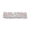 Thumbnail Image 3 of Monique Lhuillier Bliss Diamond Wedding Band 1-1/4 ct tw Pear & Round-cut 18K Rose Gold