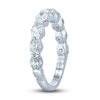 Thumbnail Image 1 of Monique Lhuillier Bliss Diamond Anniversary Band 2 ct tw Oval & Round-cut 18K White Gold