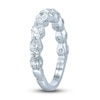 Thumbnail Image 2 of Monique Lhuillier Bliss Diamond Anniversary Band 2 ct tw Oval & Round-cut 18K White Gold