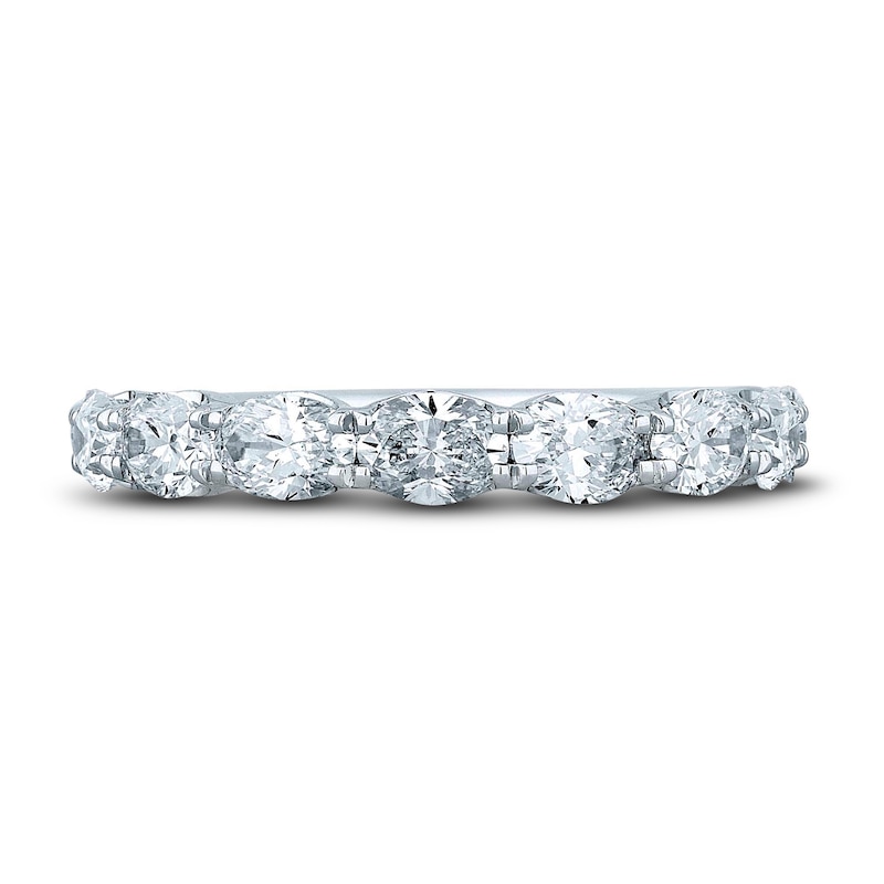 Main Image 3 of Monique Lhuillier Bliss Diamond Anniversary Band 2 ct tw Oval & Round-cut 18K White Gold