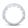Thumbnail Image 3 of Monique Lhuillier Bliss Diamond Anniversary Band 2 ct tw Oval & Round-cut 18K White Gold
