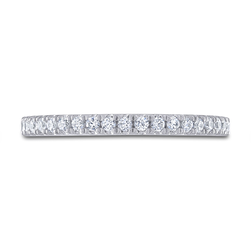 THE LEO Legacy Lab-Created Diamond Wedding Band 1/4 ct tw 14K White Gold