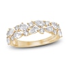 Thumbnail Image 0 of Monique Lhuillier Bliss Diamond Anniversary Band 1-1/4 ct tw Round & Pear-shaped 18K Yellow Gold
