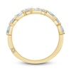 Thumbnail Image 4 of Monique Lhuillier Bliss Diamond Anniversary Band 1-1/4 ct tw Round & Pear-shaped 18K Yellow Gold