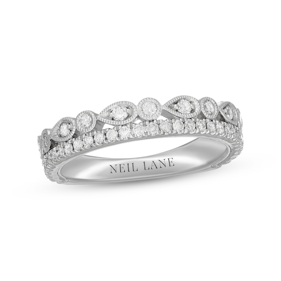 Neil Lane Diamond Anniversary Band 1/2 ct tw Round-cut 14K White Gold