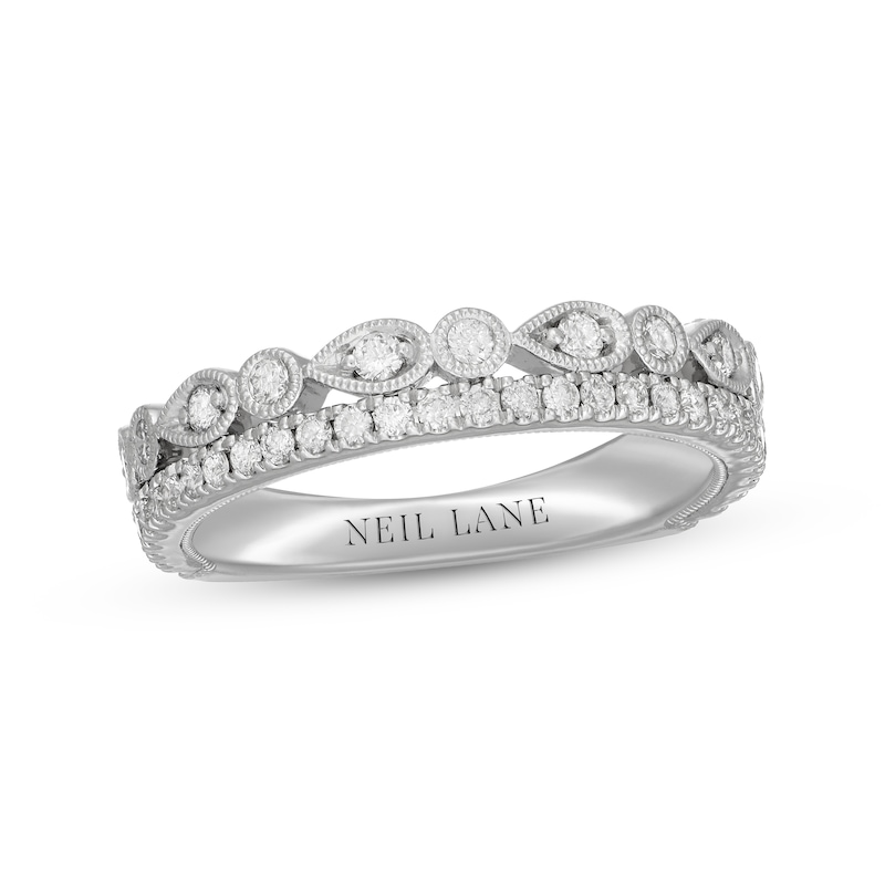 Main Image 1 of Neil Lane Diamond Anniversary Band 1/2 ct tw Round-cut 14K White Gold