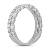 Thumbnail Image 2 of Neil Lane Diamond Anniversary Band 1 ct tw Round & Pear-Shaped 14K White Gold