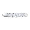 Thumbnail Image 2 of Diamond Anniversary Ring 1/2 ct tw Marquise-cut 14K White Gold