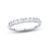 Diamond Anniversary Ring 1/2 ct tw Princess-cut 10K White Gold