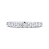 Diamond Anniversary Ring 1/2 ct tw Princess-cut 10K White Gold