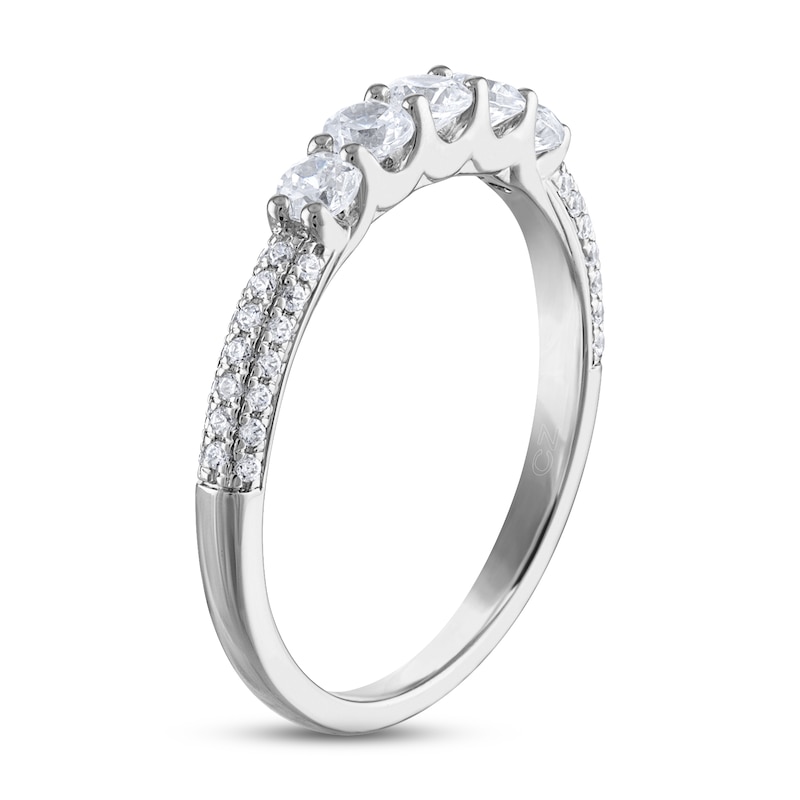 Main Image 2 of Now + Forever Diamond Anniversary Ring 5/8 ct tw Round-cut 14K White Gold