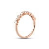 Thumbnail Image 1 of Diamond Anniversary Ring 1/2 ct tw Oval-cut 10K Rose Gold