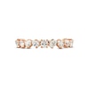 Thumbnail Image 2 of Diamond Anniversary Ring 1/2 ct tw Oval-cut 10K Rose Gold