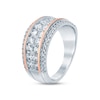 Thumbnail Image 2 of Now + Forever Diamond Anniversary Ring 1-5/8 ct tw Round-cut 14K Two-Tone Gold