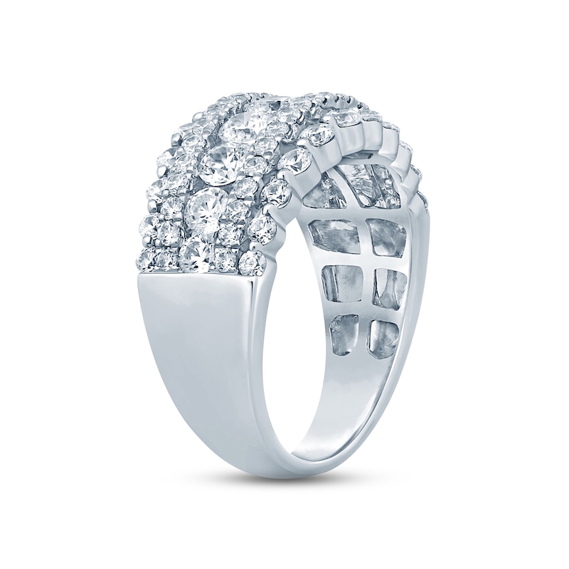 Main Image 2 of Now + Forever Diamond Anniversary Ring 2 ct tw Round-cut 14K White Gold