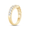 Thumbnail Image 2 of Now + Forever Diamond Contour Anniversary Ring 1 ct tw Round-cut 14K Yellow Gold